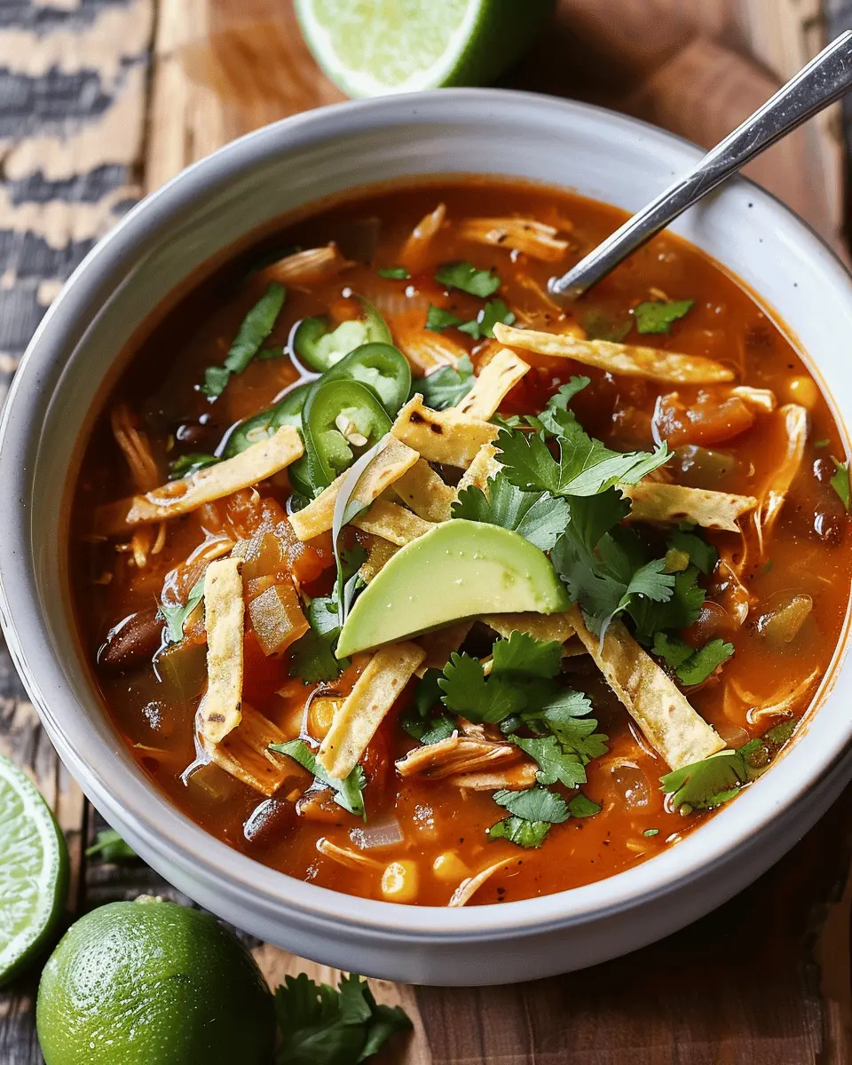 Chicken Tortilla Soup: A Cozy and Easy Recipe for Everyone