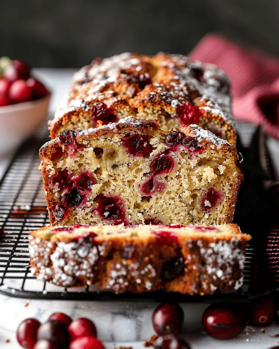 Cranberry Bread: Easy Recipe for Homemade Holiday Delight