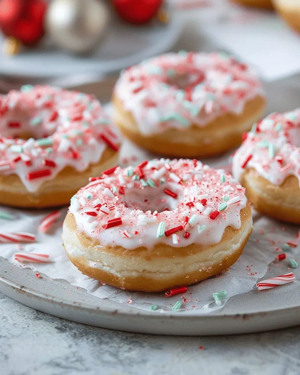 Baked Peppermint Donuts: Easy Indulgence for the Holidays
