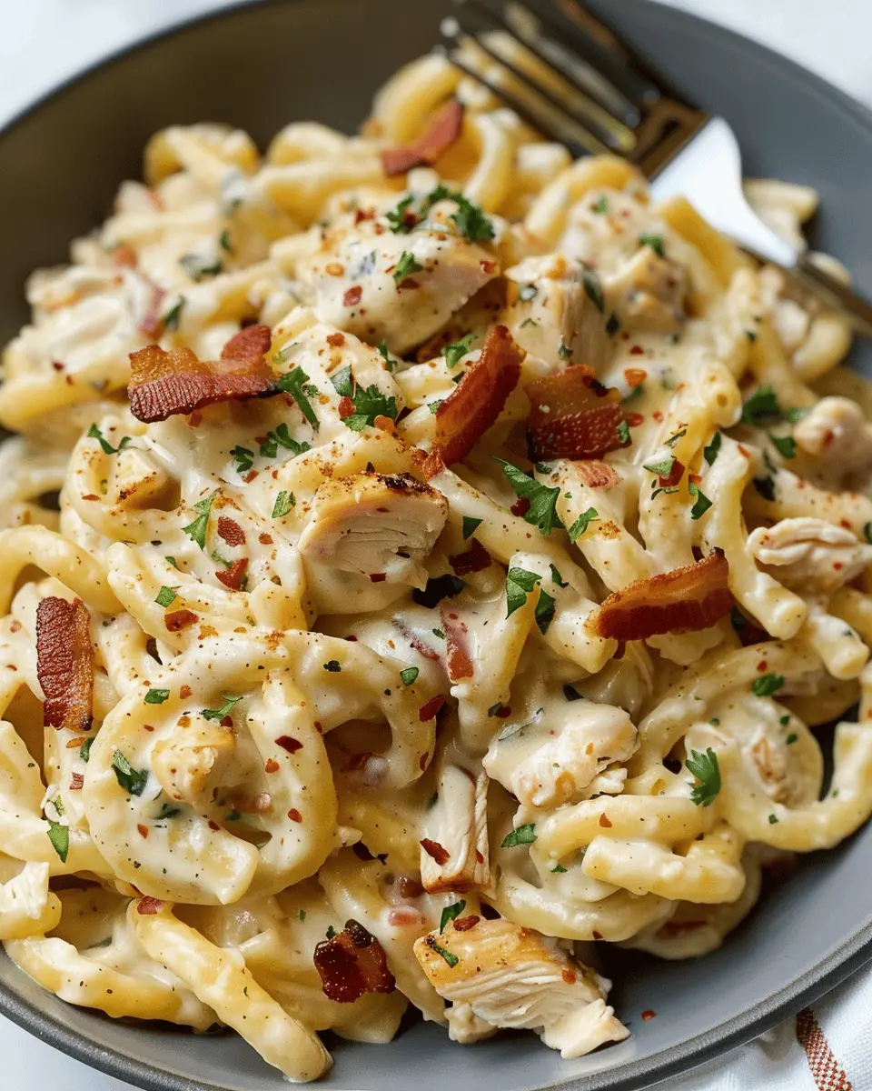 Chicken Bacon Ranch Pasta: A Comforting Dish You’ll Love