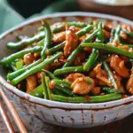 Easy Chinese Chicken and Green Beans
