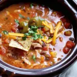 Tortilla Soup Crock Pot