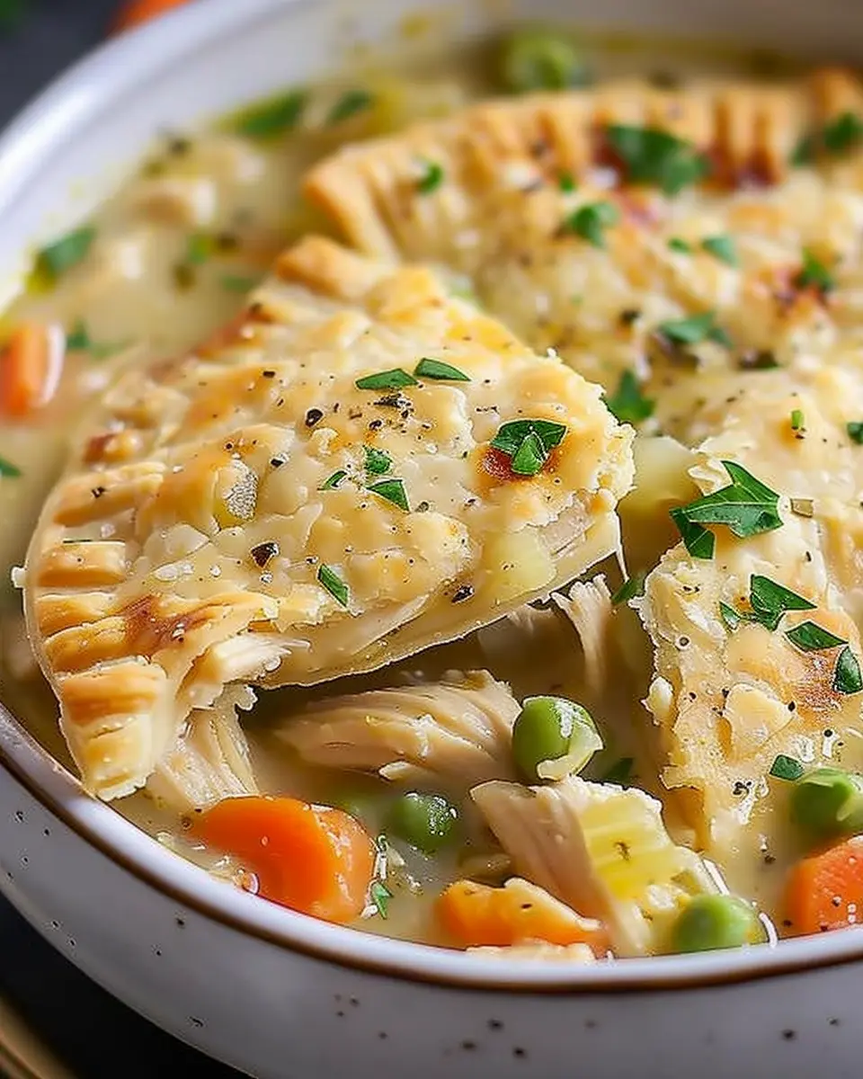Stove Top, Crockpot, or Instant Pot Chicken Pot Pie Soup Made Easy