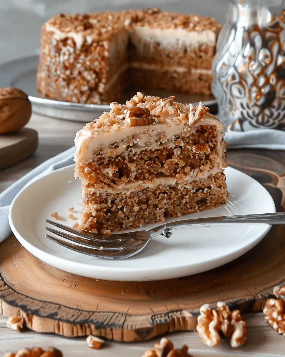 Walnut Cake: An Easy Greek Inspired Recipe for Home Bakers