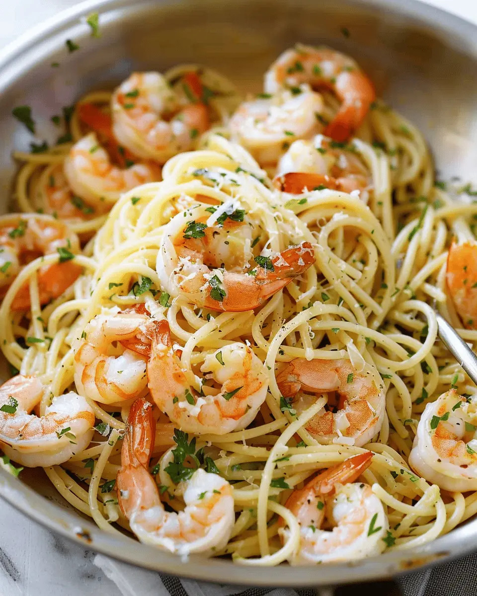 Garlic Shrimp Spaghetti Recipe: Quick and Indulgent Weeknight Delight