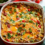 Chorizo, Egg & Green Chili Breakfast Casserole