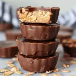 Easy No Bake Peanut Butter Oat Cups