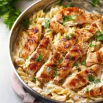 Easy Garlic Parmesan Chicken Pasta Recipe for a Healthy Dinner