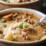 Loaded Baked Potato Hamburger Soup