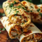 Ooey-Gooey Cheesy Garlic Chicken Wraps You’ll Devour