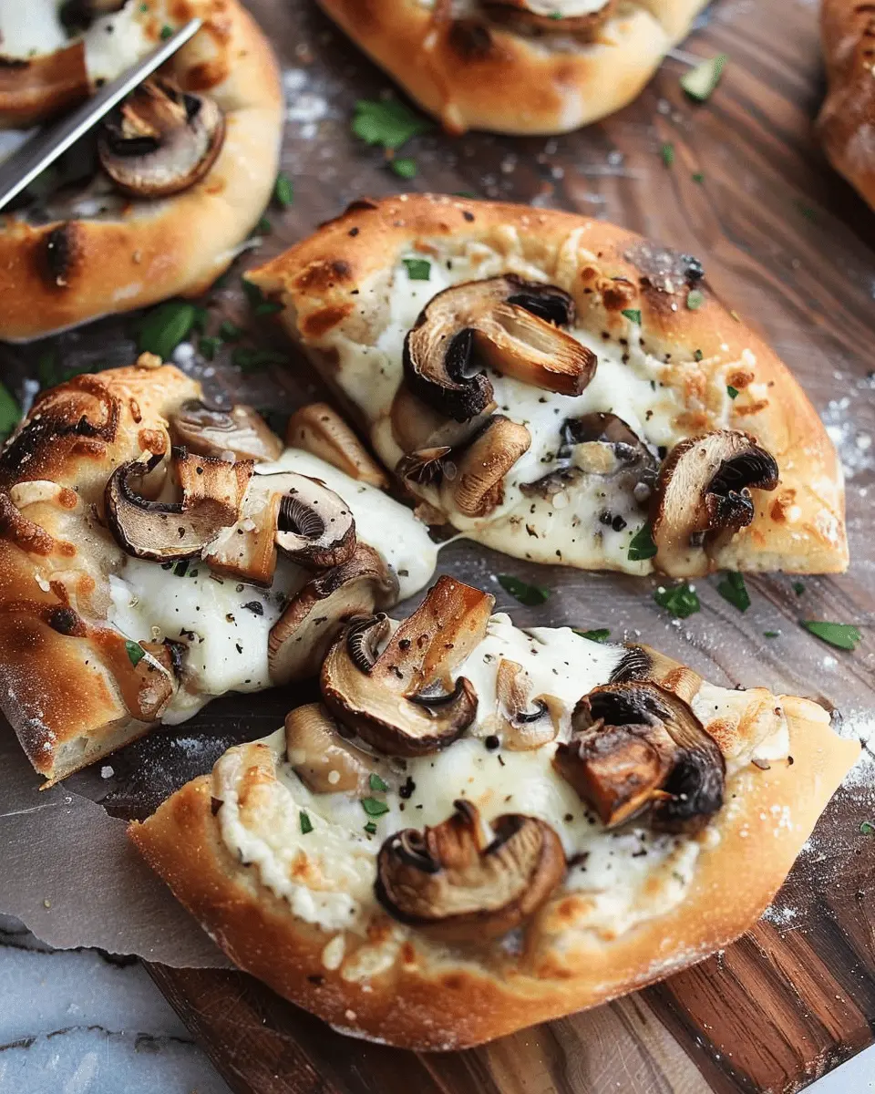 Truffle Mushroom Pizza Bites: Easy Gourmet Snacks to Savor