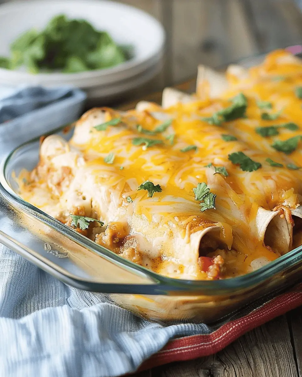 Loaded Breakfast Enchiladas with Turkey Bacon and Chicken Ham Delight