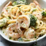 Creamy Shrimp & Broccoli Pasta