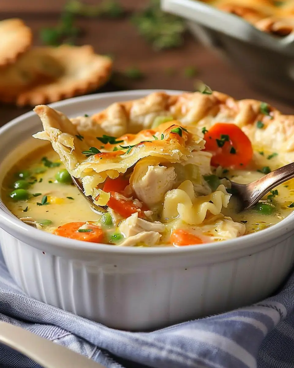 Chicken Pot Pie Soup: A Cozy, Indulgent Twist on Comfort Food