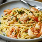 Shrimp Scampi Linguini