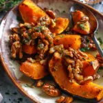 Roasted Butternut Squash with Candied Walnuts