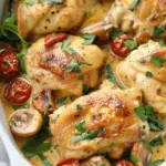 Crockpot Tuscan Chicken