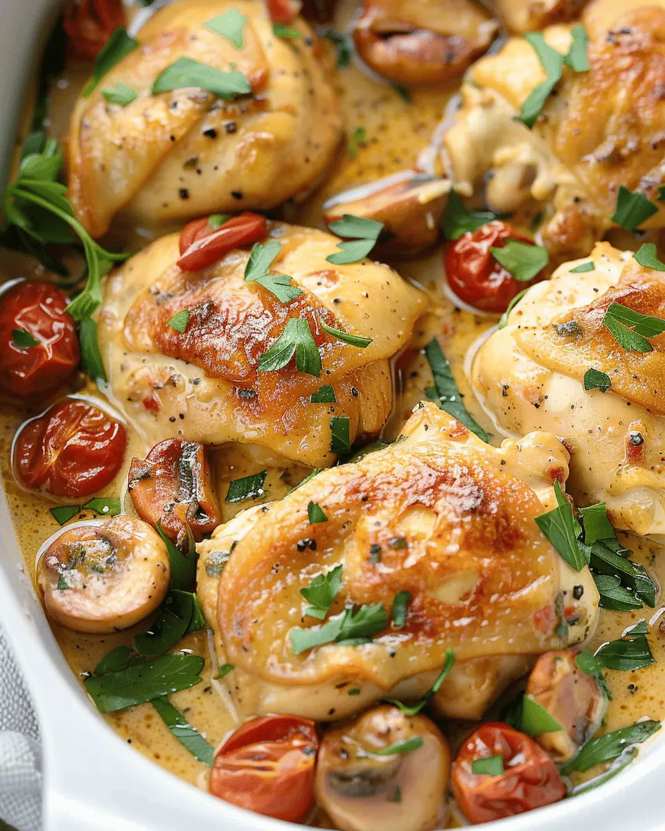 Crockpot Tuscan Chicken: Easy Recipe with Turkey Bacon Delight