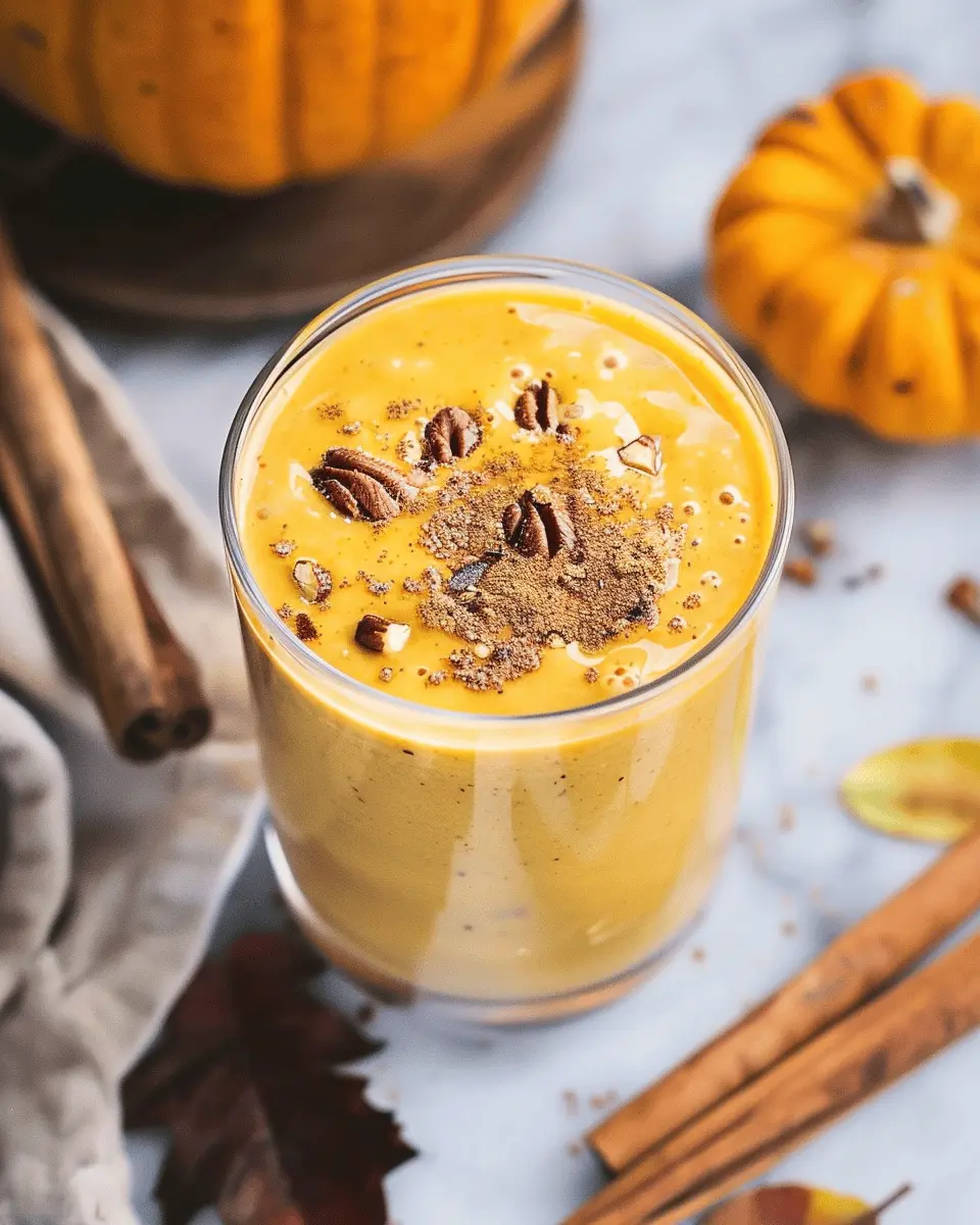 Healthy Paleo Pumpkin Smoothie: The Best Guilt-Free Treat