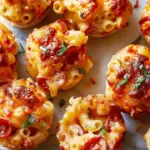 Mac & Cheese Pizza Bites