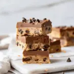 Healthy No Bake Cookie Dough Bars