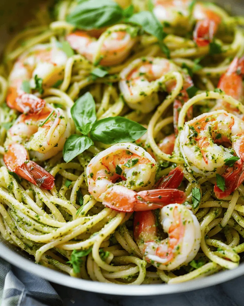 Shrimp Pesto Pasta: Easy, Delicious Recipe for Home Cooks