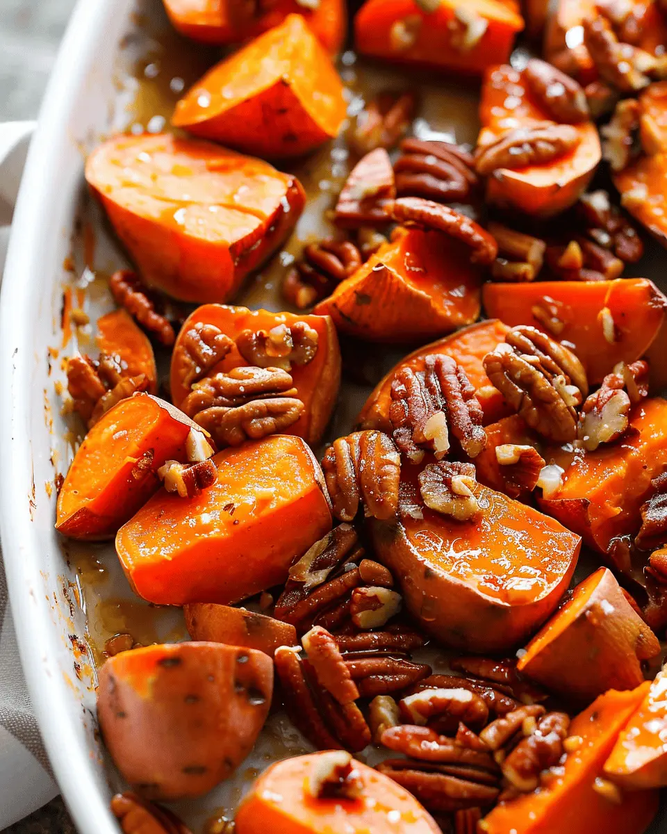 Maple-Pecan Roasted Sweet Potatoes: Easy Comfort Food Delight