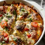 Everything Bagel Breakfast Casserole