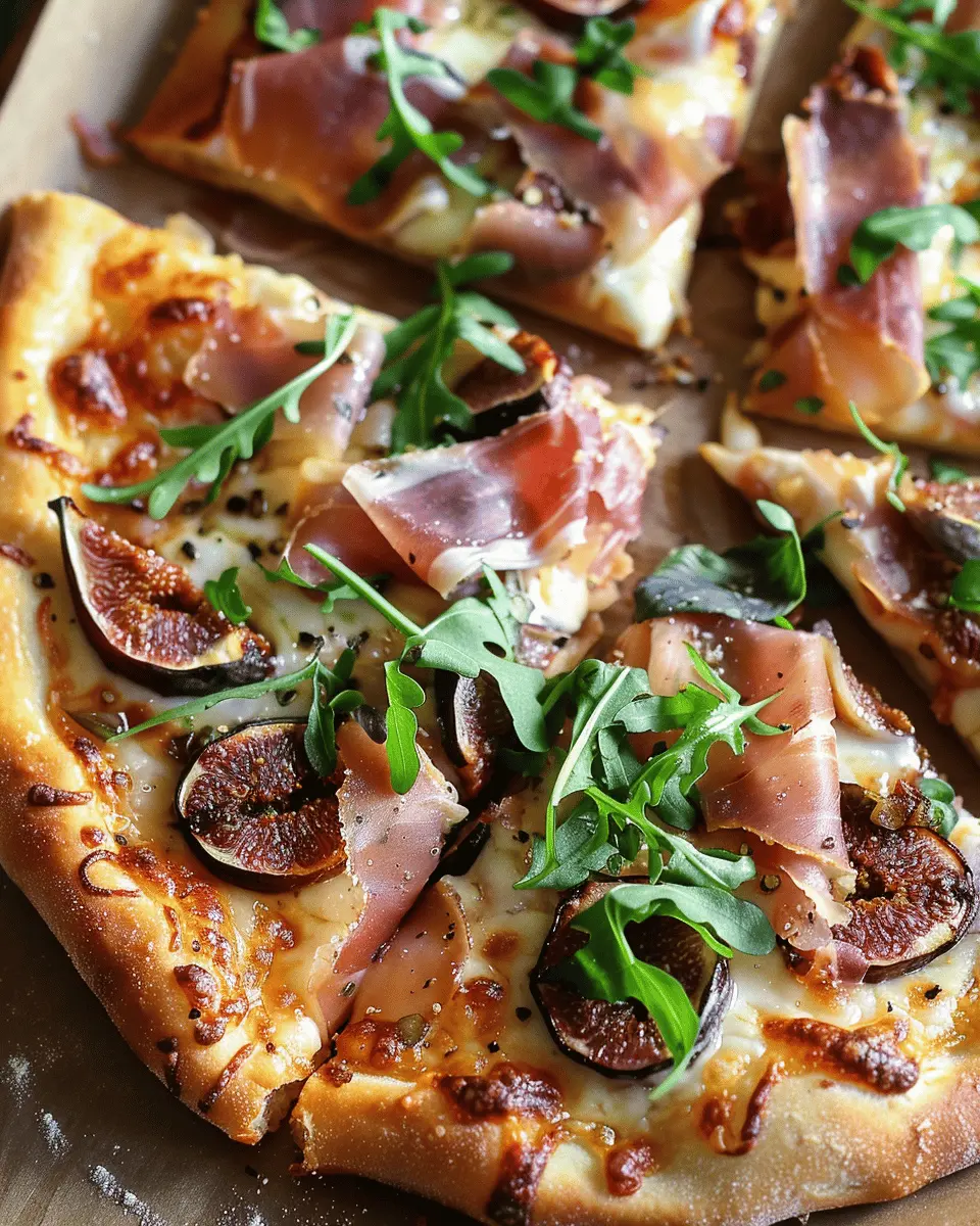 Prosciutto Fig Pizza Bites: Easy Appetizer for Any Gathering