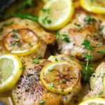 Crockpot Lemon Garlic Butter Chicken