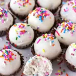 No Bake Cake Batter Truffles