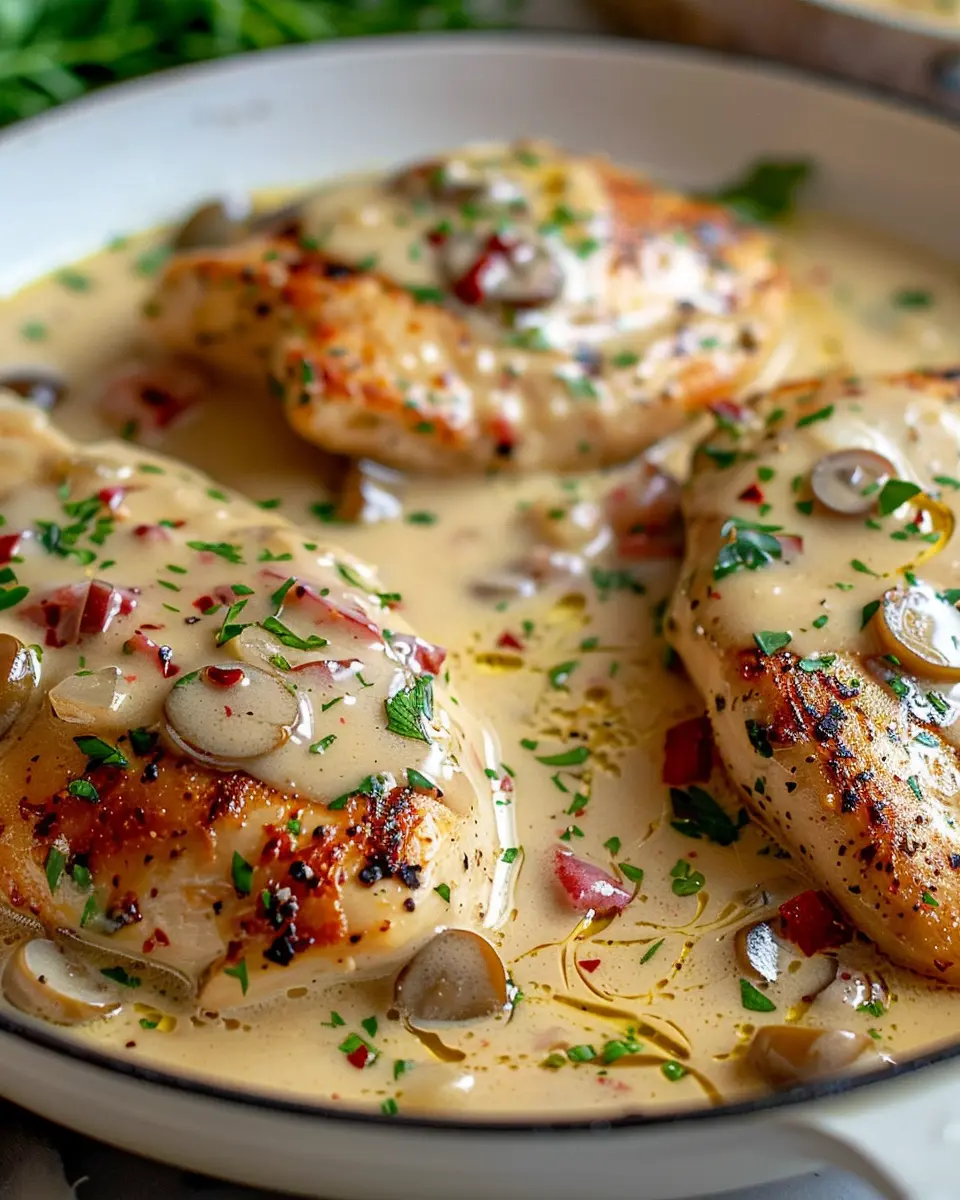 Creamy Pepperoncini Chicken Skillet: Quick and Easy Comfort Dish