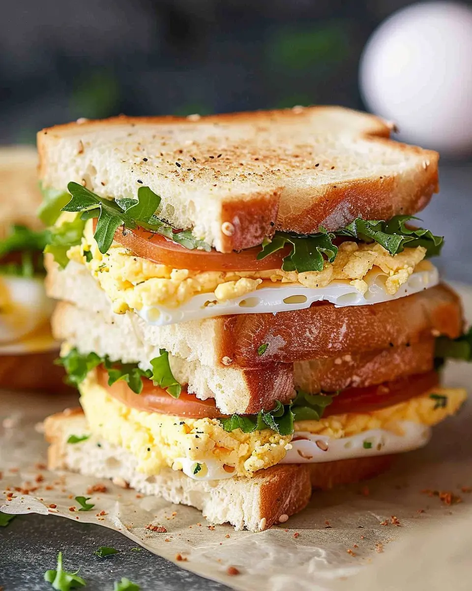 Breakfast Egg Sandwich: Easy Turkey Bacon Twist to Start Your Day