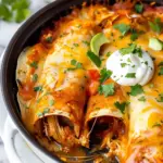 Slow Cooker Chicken Enchiladas