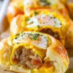 Quick & Delicious Sausage Egg Breakfast Rolls