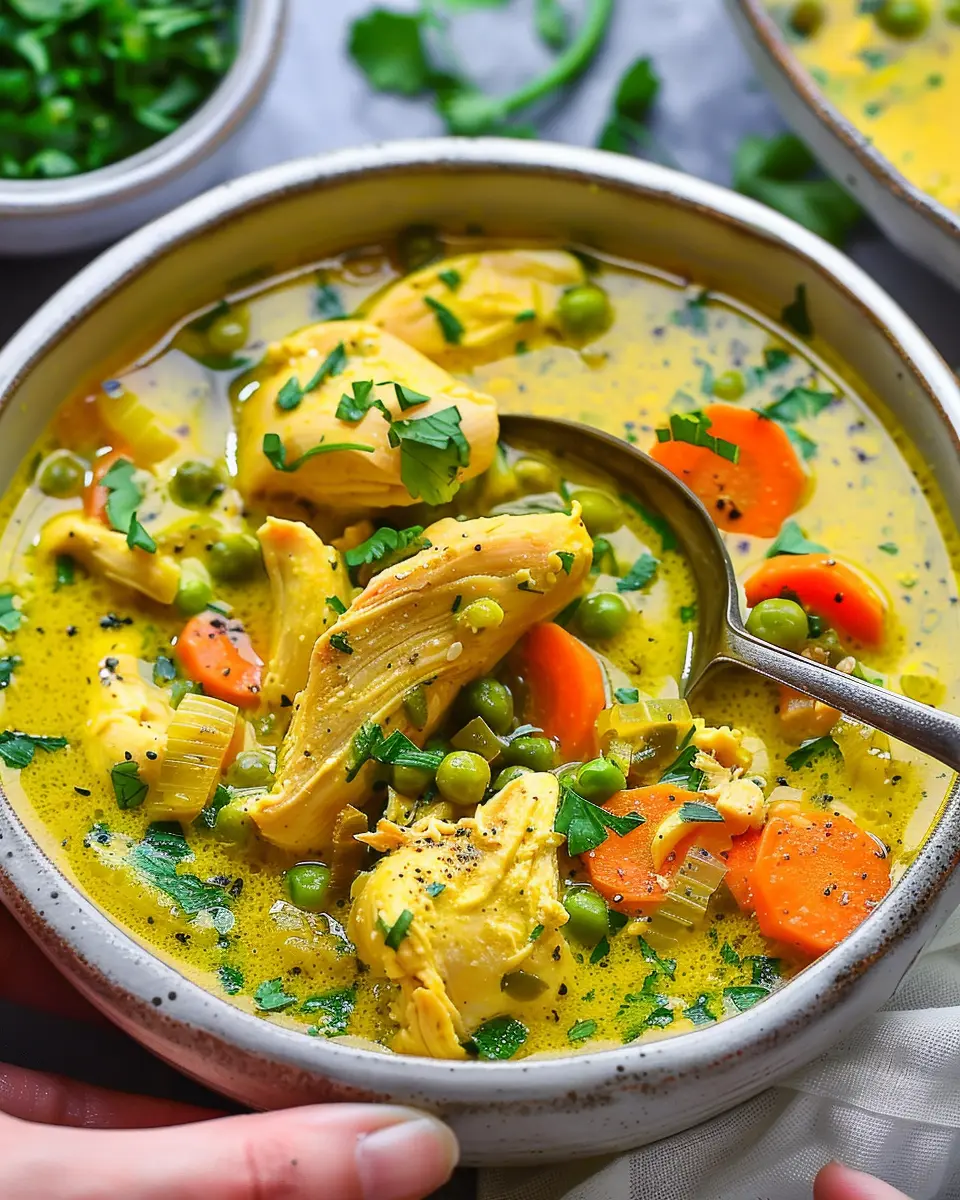 Turmeric Chicken Soup: Easy Comfort Food for Cozy Nights