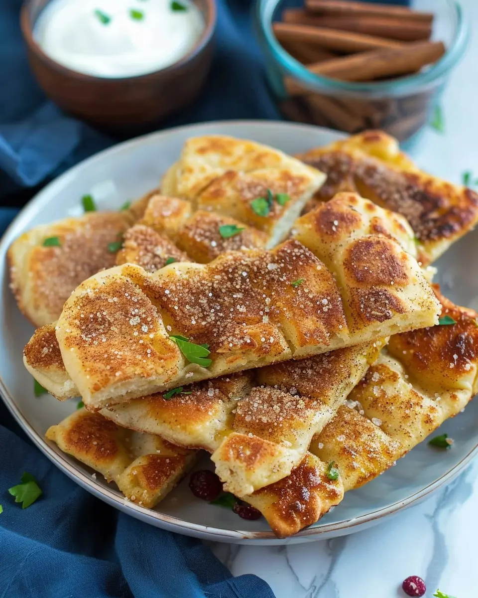 Sweet Cinnamon Sugar Naan Bread: The Best Homemade Treat