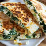 Spinach and Feta Quesadillas