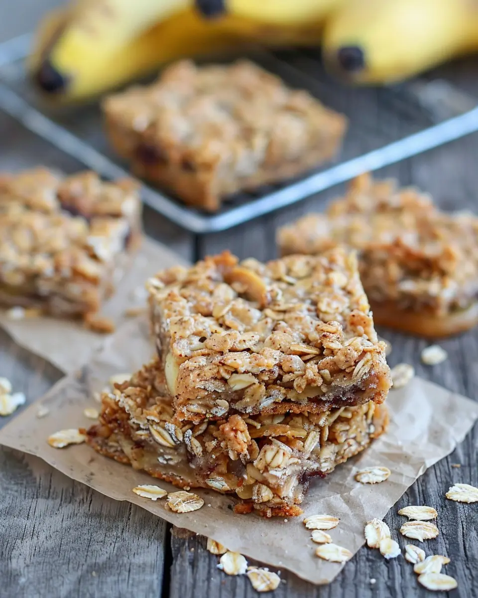 Banana Oatmeal Bars: Easy, Healthy Snack for Everyone