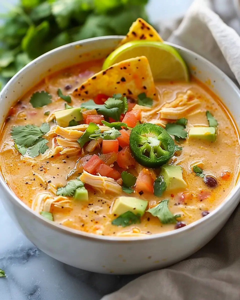 Creamy Chicken Tortilla Soup: The Best Comfort Food for Cold Days