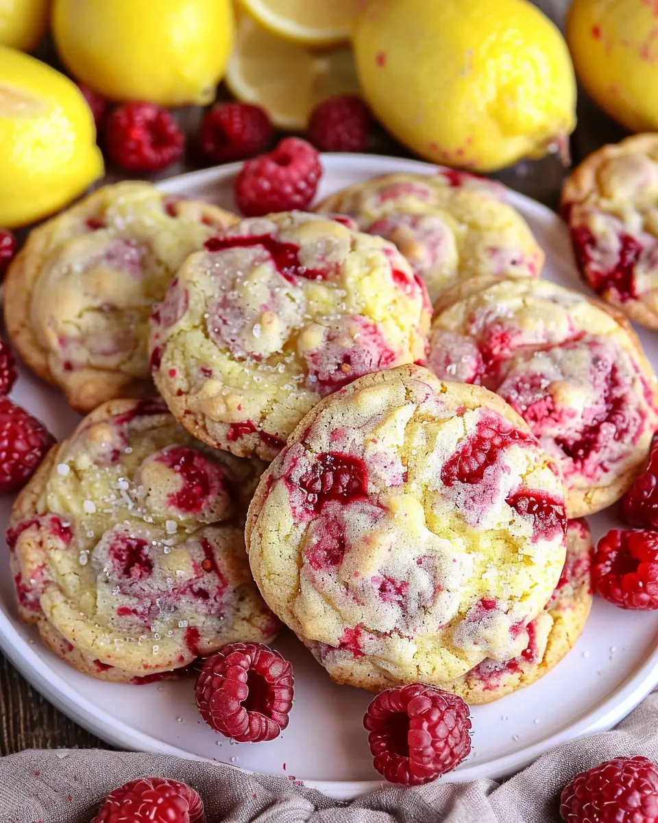 Lemon Raspberry Cookies: Easy, Irresistibly Fresh Delights