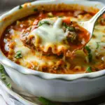 High Protein Lasagna Soup