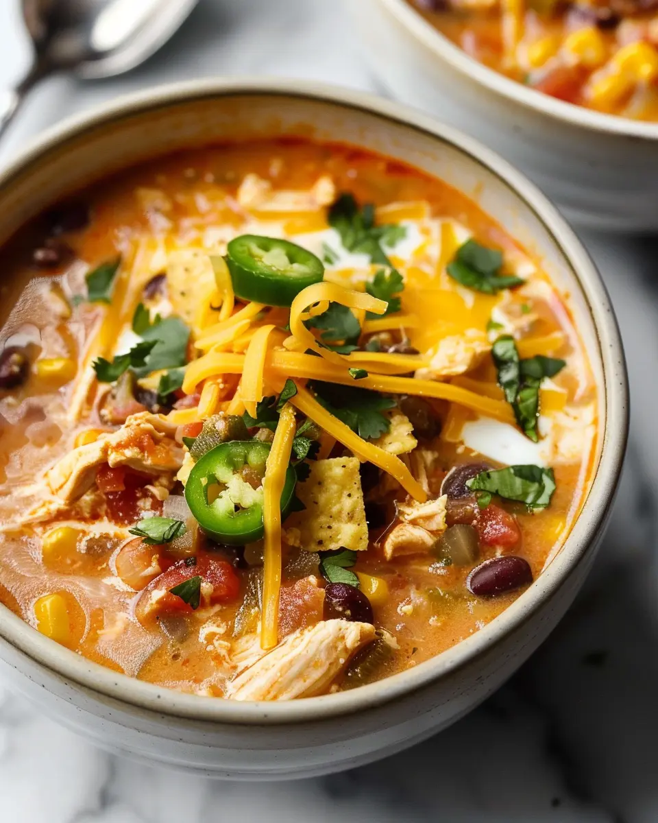 Easy Chicken Taco Soup: Your New Favorite Comfort Dish