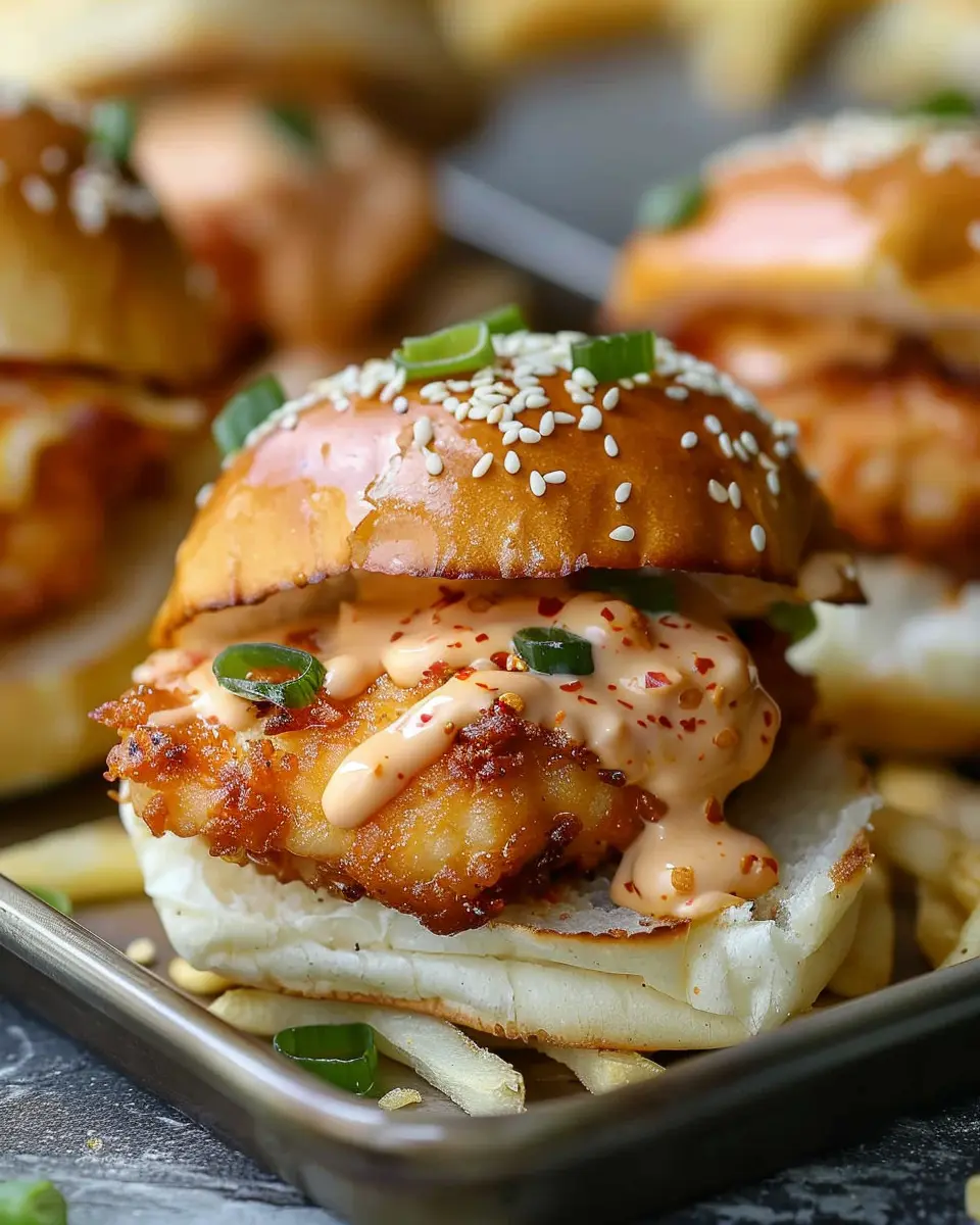 Bang Bang Chicken Sliders Recipe: Easy and Flavorful Delight