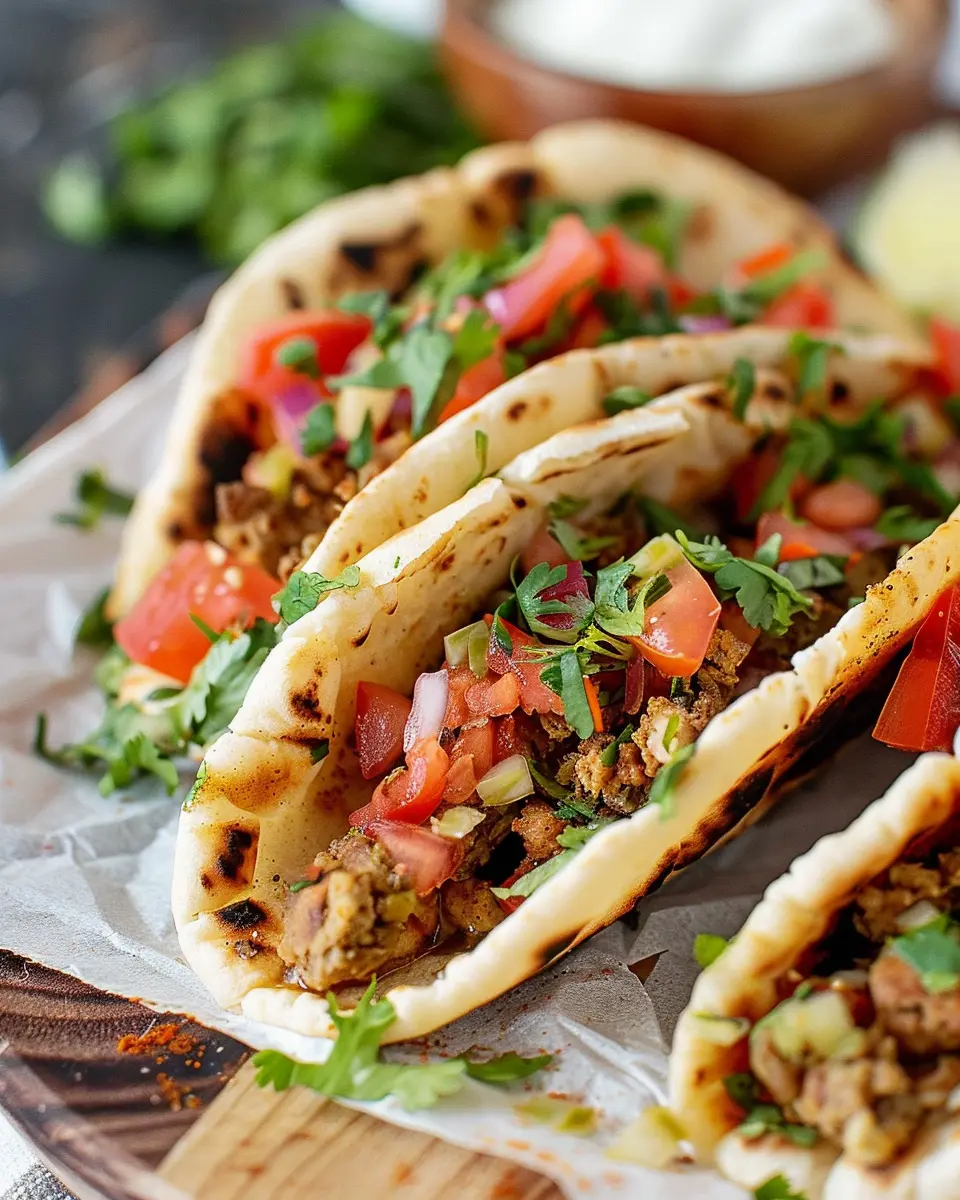 Naan Bread Tacos: Easy and Delicious Turkey Bacon Combos