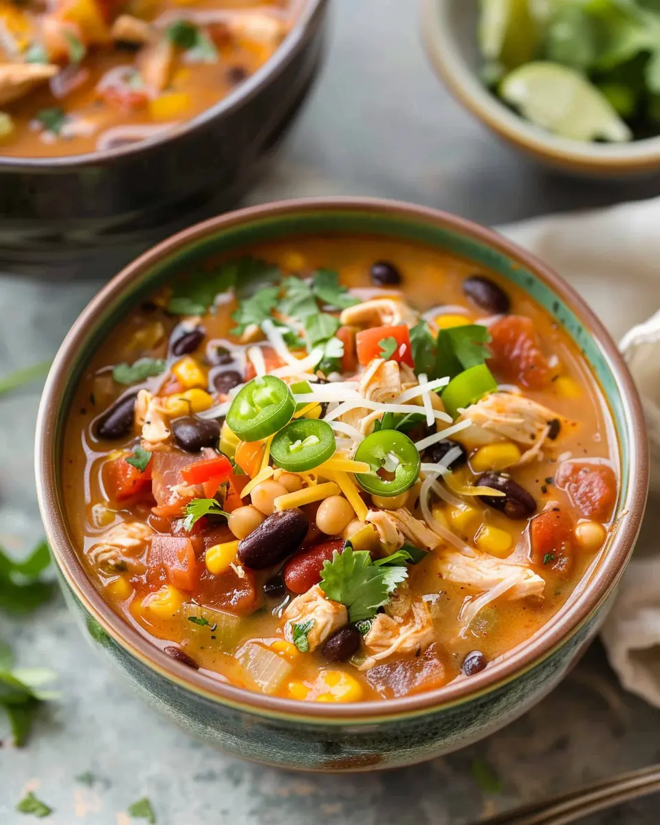 Easy Southwest Chicken Soup: A Hearty Comfort for Any Day