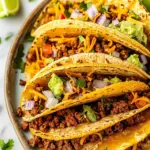 Crispy Baked Ground Beef Tacos
