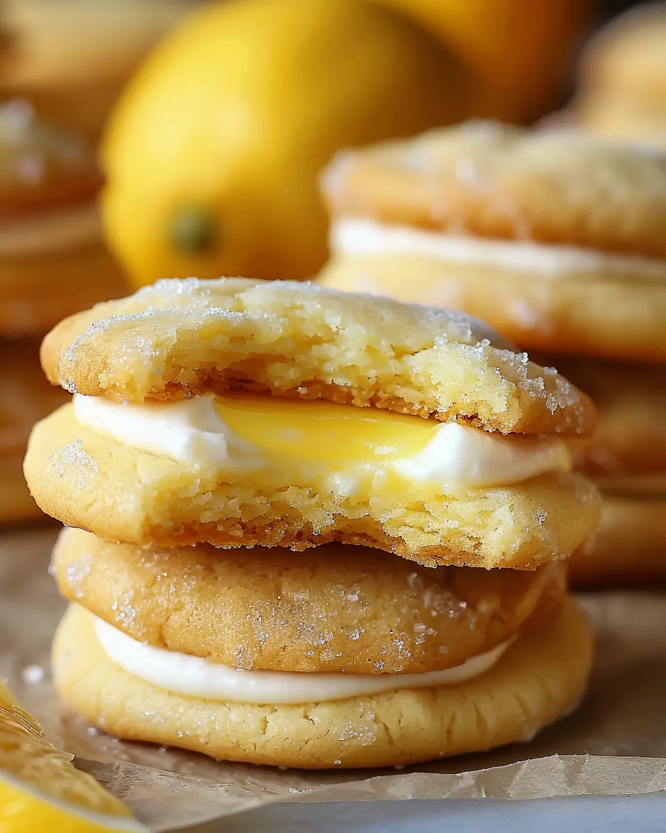 Stuffed Lemon Cookies: The Easy Indulgence You’ll Adore