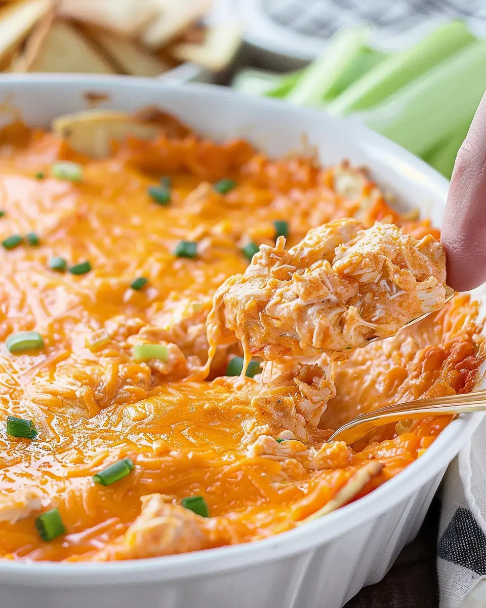 Buffalo Chicken Dip: The Easy Indulgence Your Party Needs