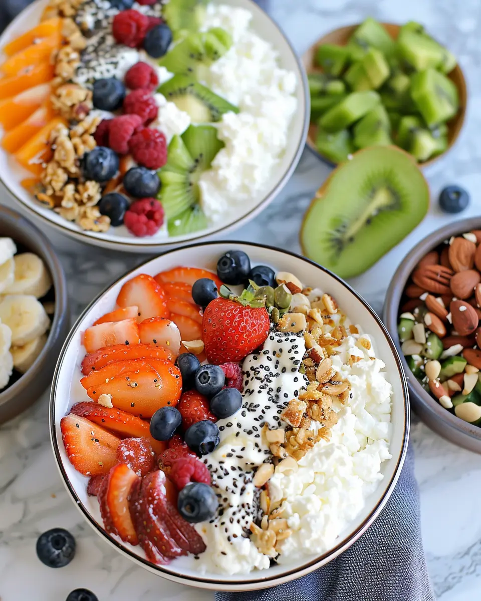 High Protein Cottage Cheese Bowls: Easy, Delicious, and Filling